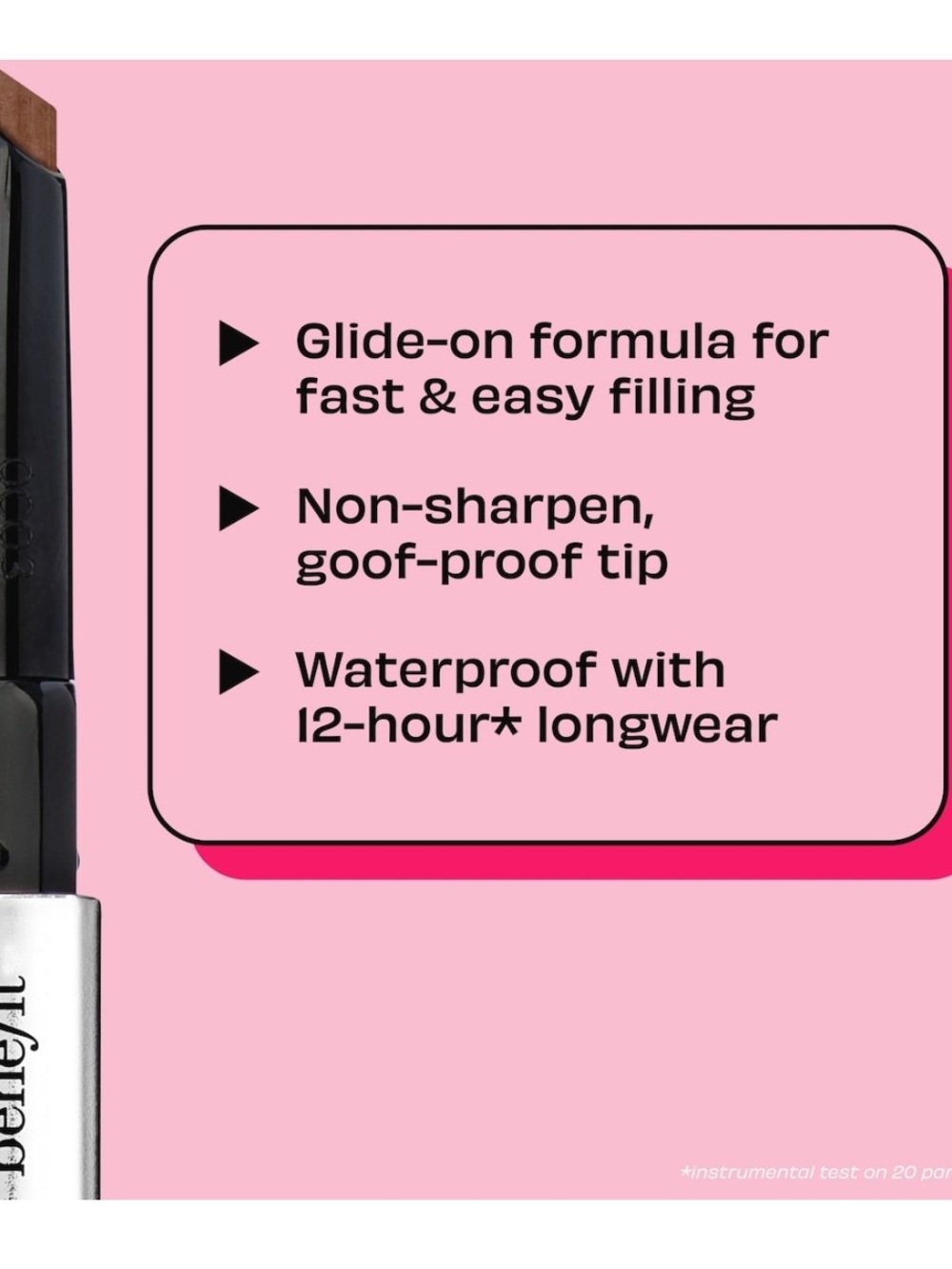 Benefit Goof Proof Brow Pencil - Waterproof - 4.5 neutral, deep brown - Picture 6 of 6